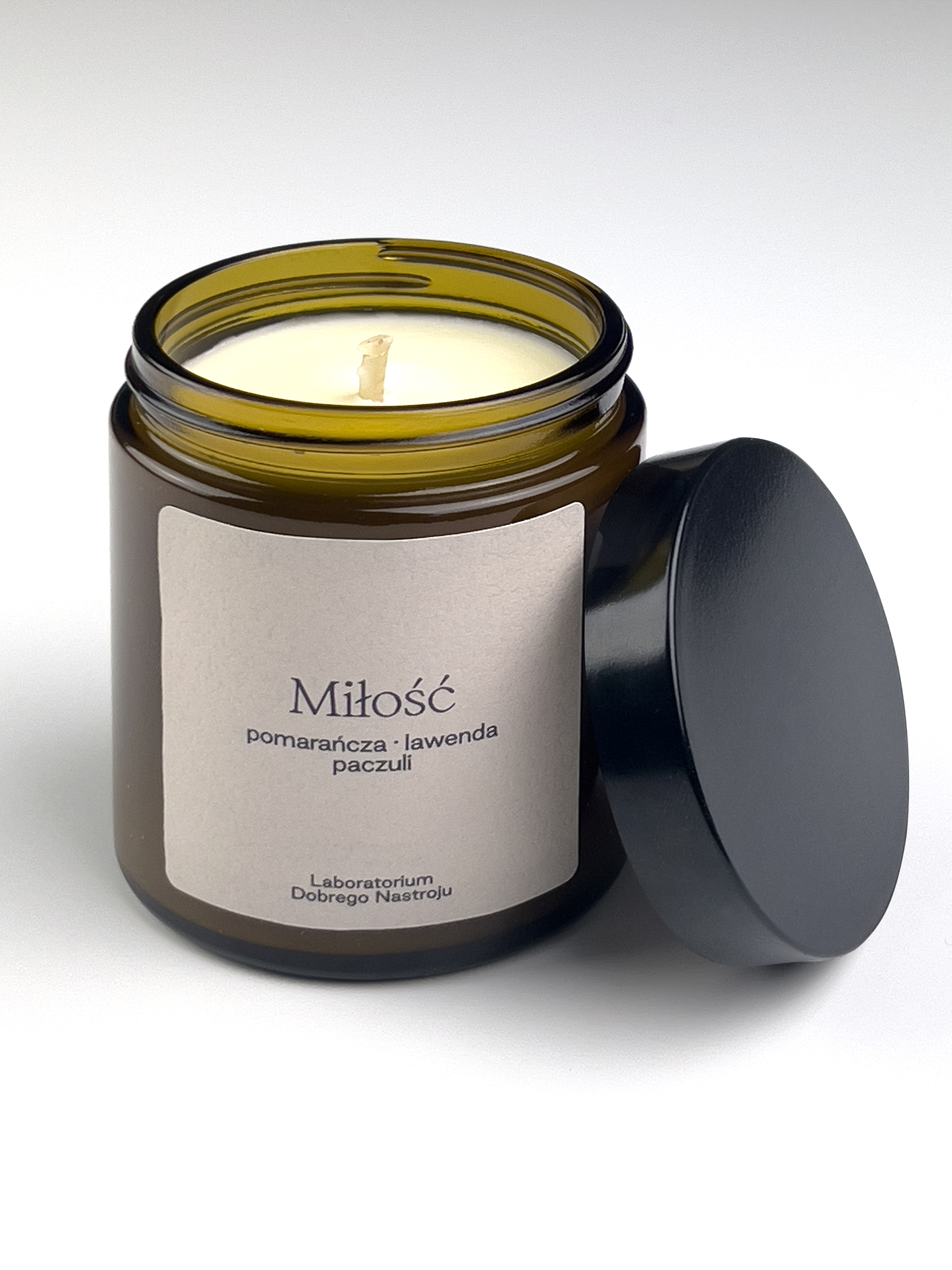 Love Soy Candle | Lavender, Orange, Patchouli