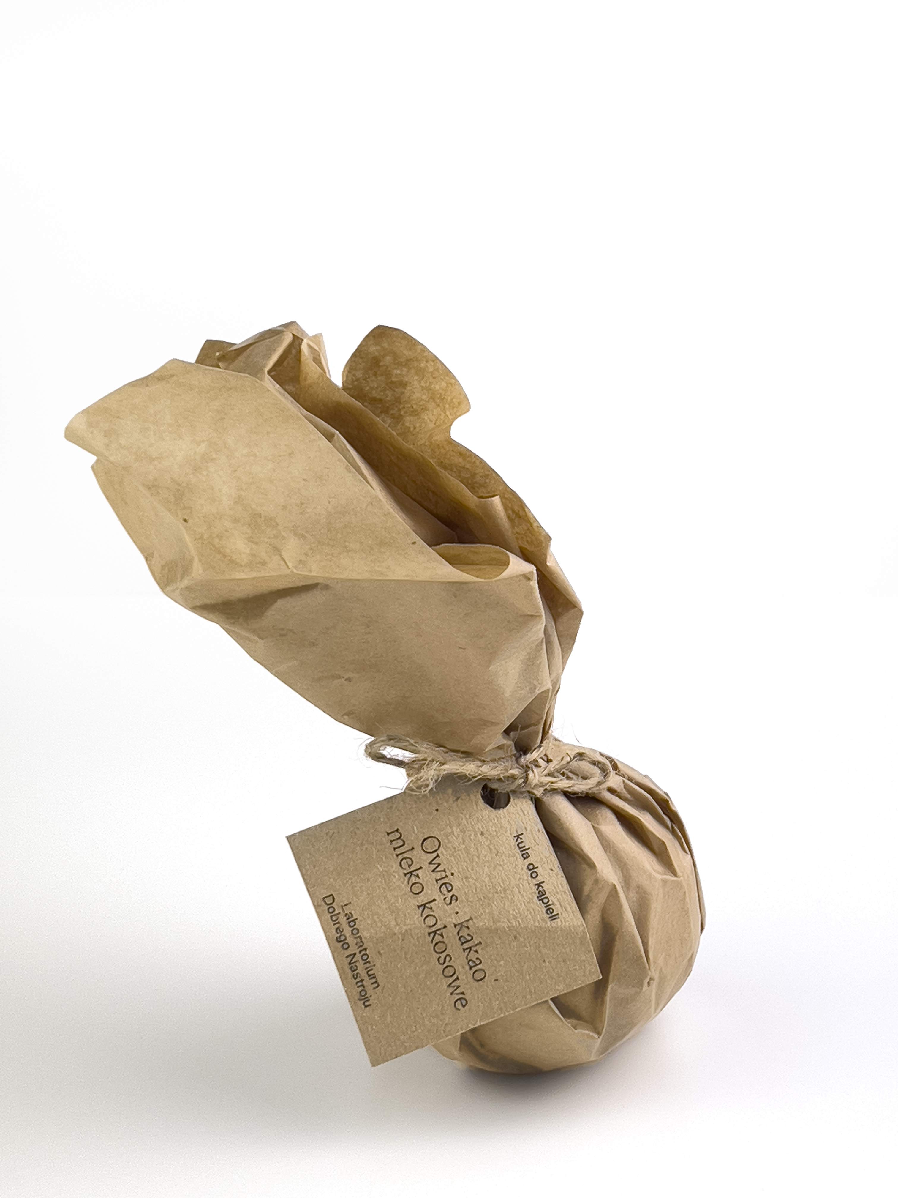 Oatmeal, Cocoa & Coconut Milk Bath Bomb - Soothing & Nourishing