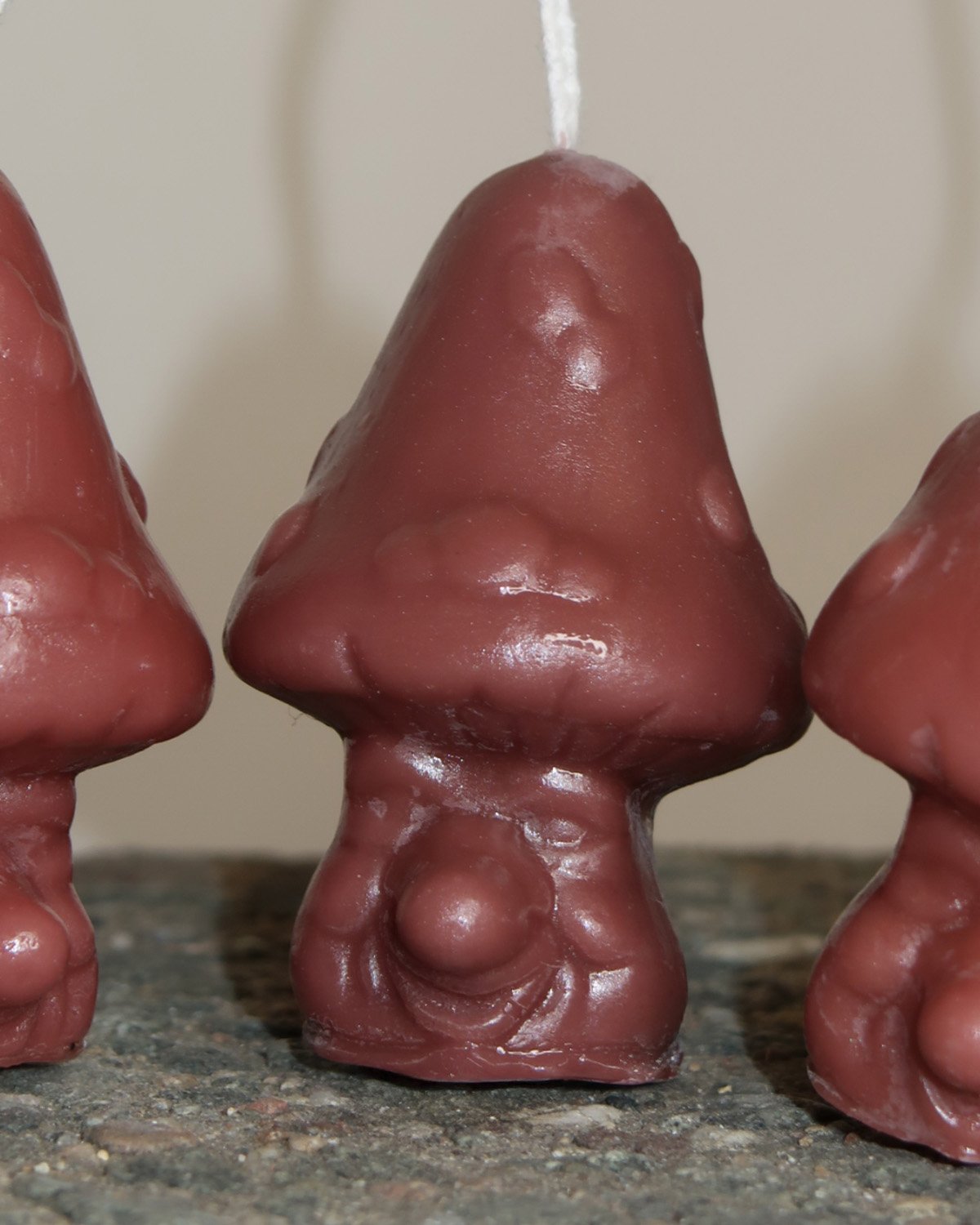 Mini Mushroom Candle