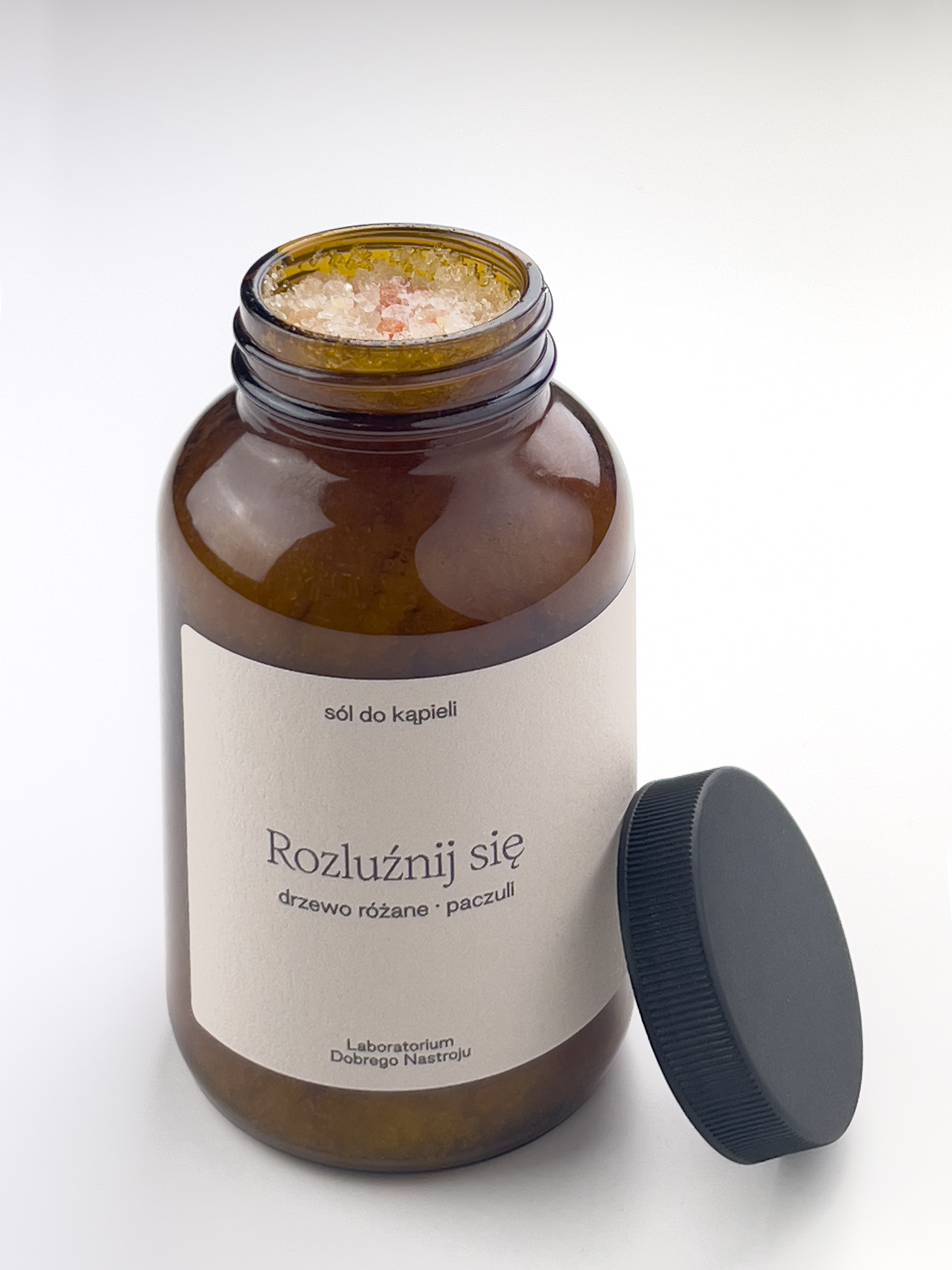 Relax Bath Salt | Patchouli & Rosewood | Muscle Relief & Mindful Relaxation