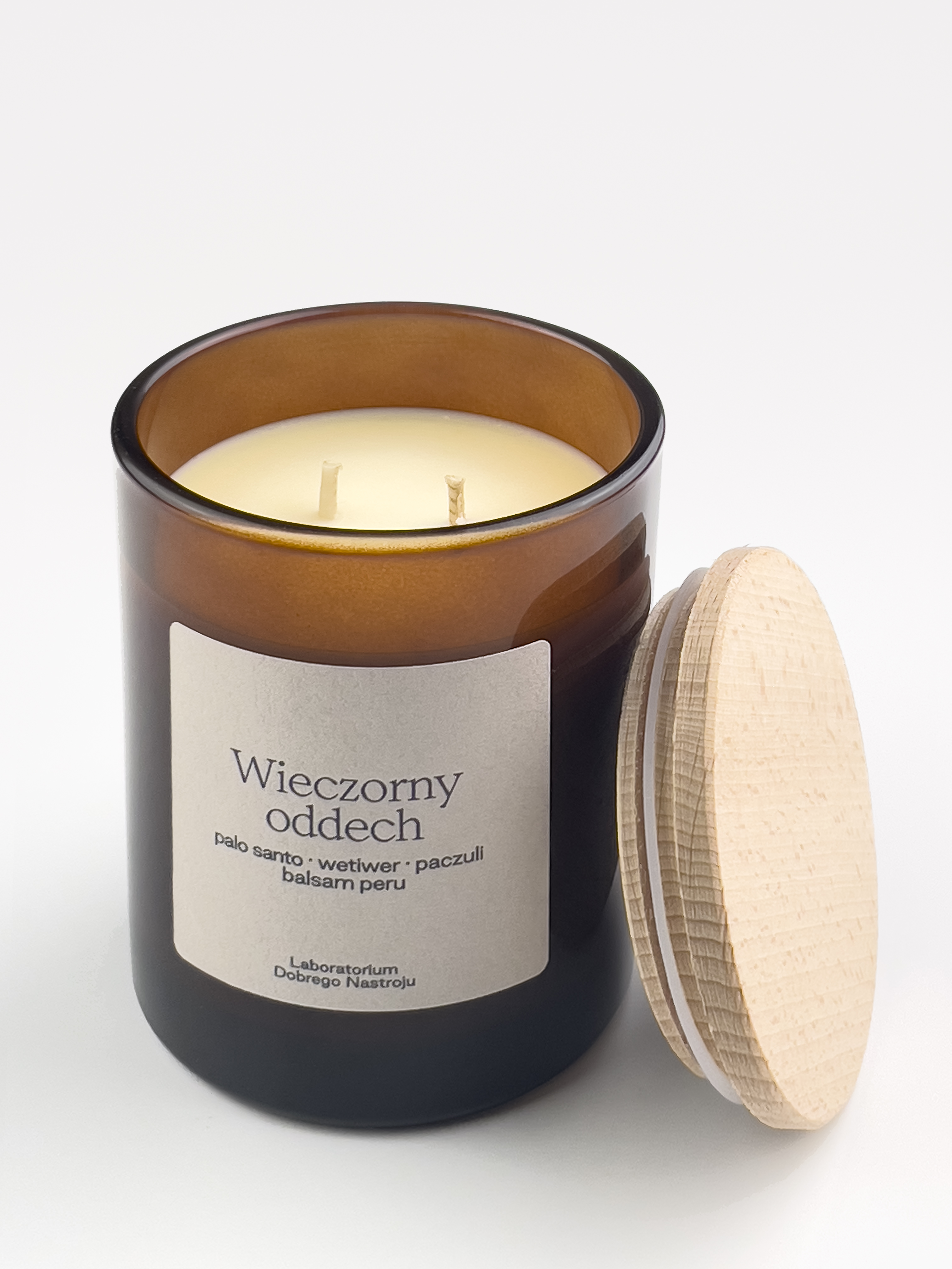 Evening Breath Scented Candle  |  Palo Santo, Peru Balsam & Patchouli